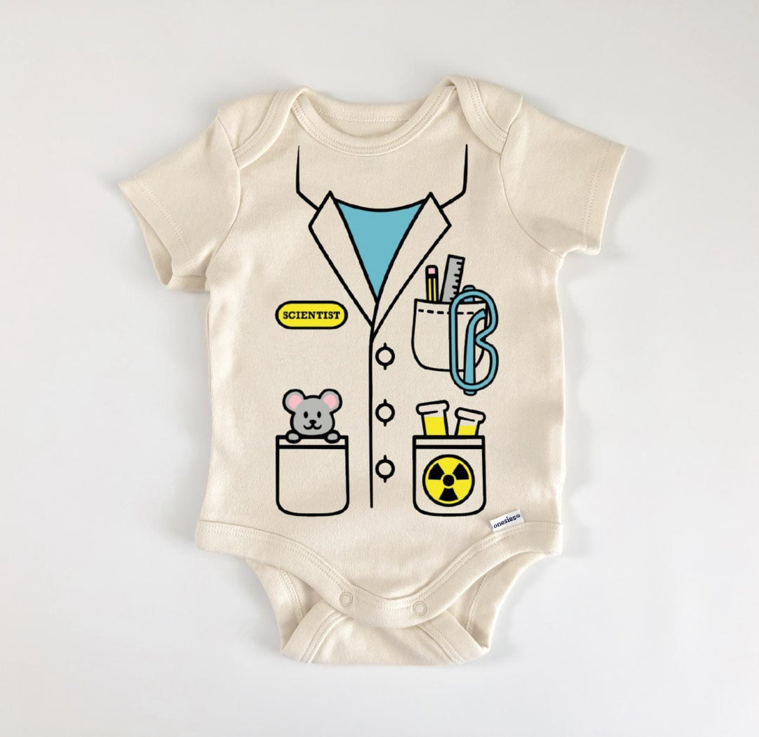 Científico científico química - Ropa para bebé niño niña Body infantil divertido lindo recién nacido