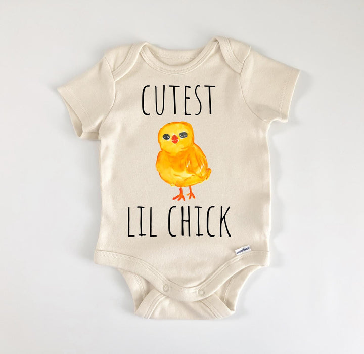 Easter Chick Spring Bunny Rabbit - Baby Boy Girl Clothes Infant Bodysuit Funny Cute