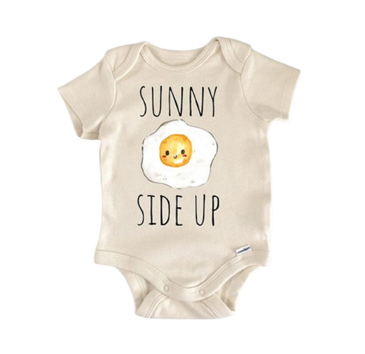 Egg Breakfast Brunch Eggs - Baby Boy Girl Clothes Infant Bodysuit Funny Cute Newborn