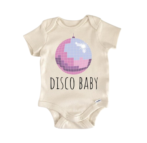 Disco Ball 70s - Baby Boy Girl Clothes Infant Bodysuit Funny Cute Newborn