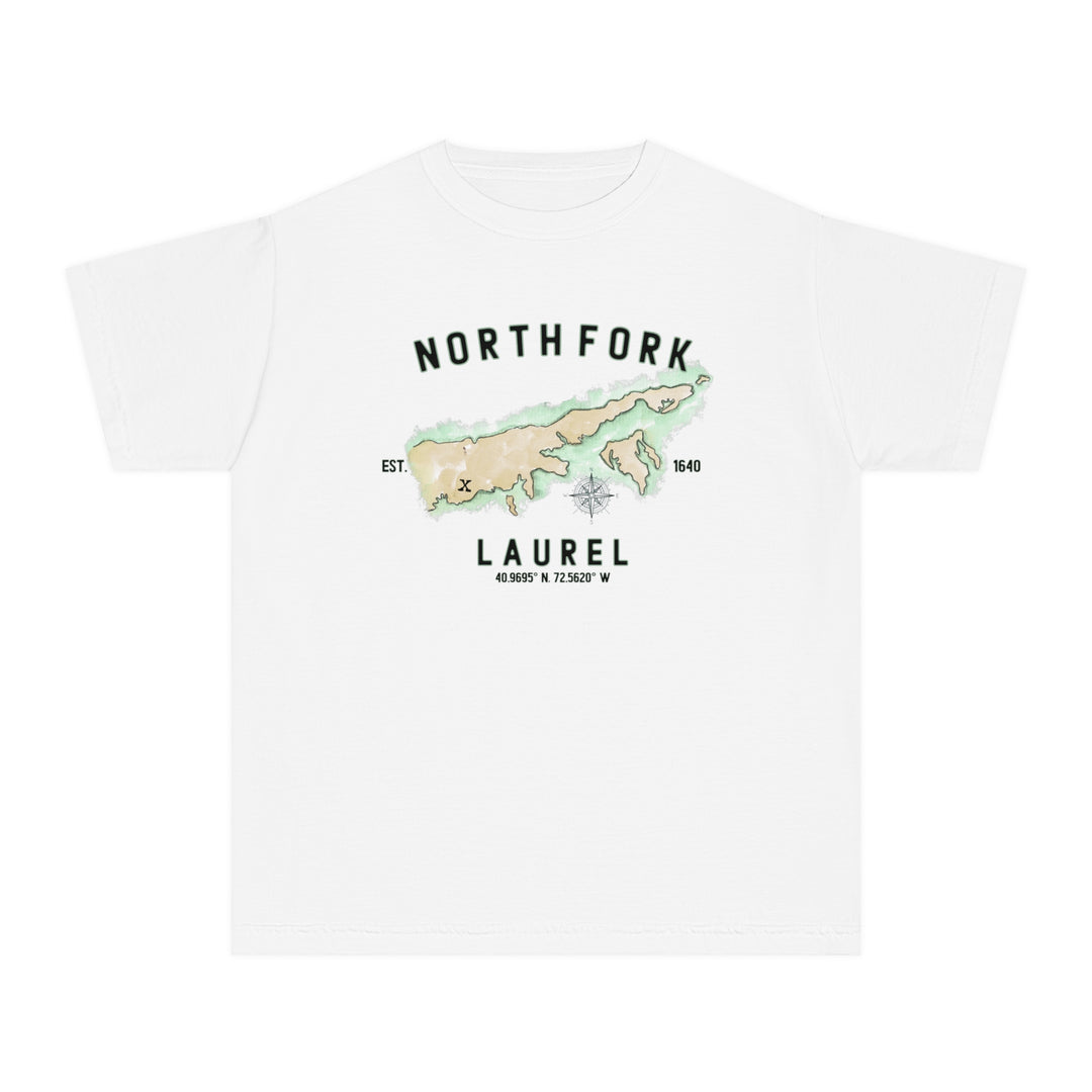 Laurel North Fork Halmet NOFO Vibes® Youth Midweight Tee