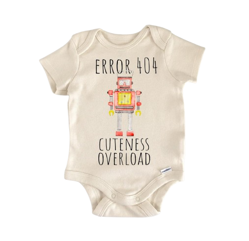 Robot Ai Robotics Team - Baby Boy Girl Clothes Infant Bodysuit Funny Cute Newborn