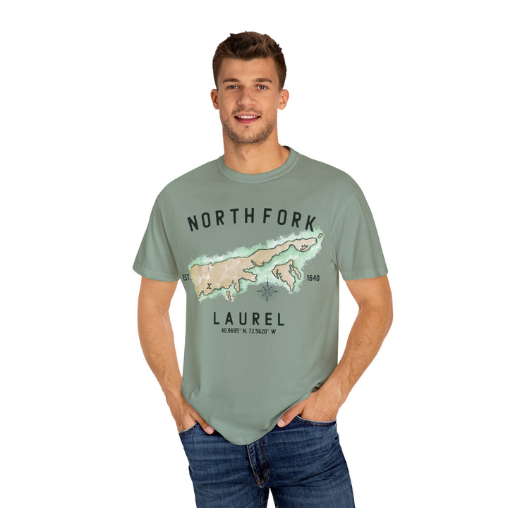 Laurel North Fork Hamlet NOFO VIBES® Comfort Colors® Garment-Dyed T-Shirt