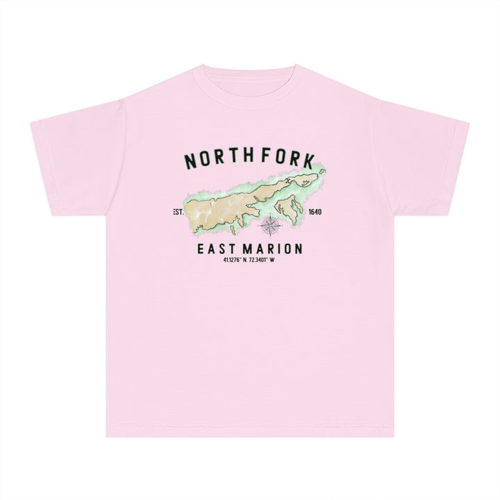 East Marion North Fork Hamlet NOFO VIBES® Youth Midweight Tee