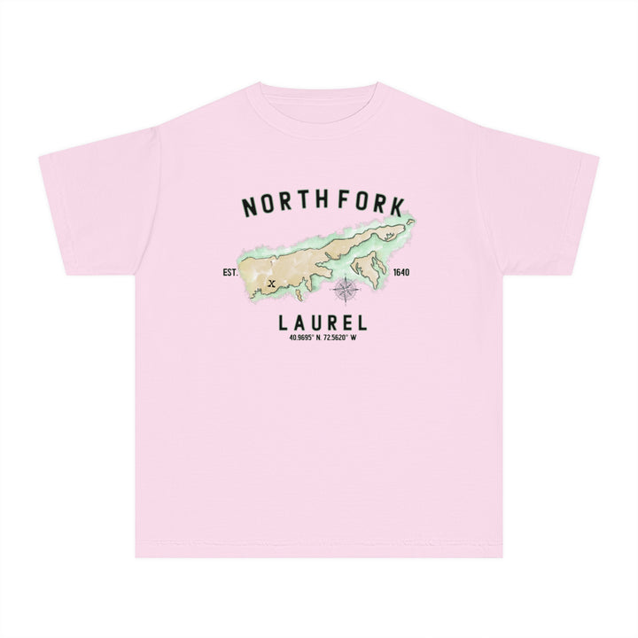 Laurel North Fork Halmet NOFO Vibes® Youth Midweight Tee