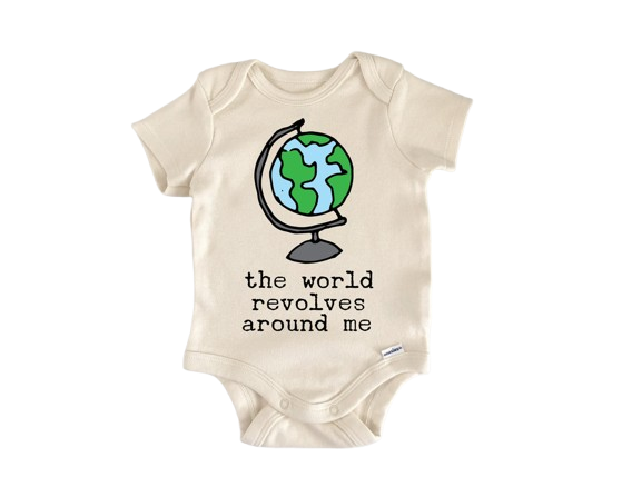 Travel Globe Adventure  - Baby Boy Girl Clothes Infant Bodysuit Funny Cute Newborn