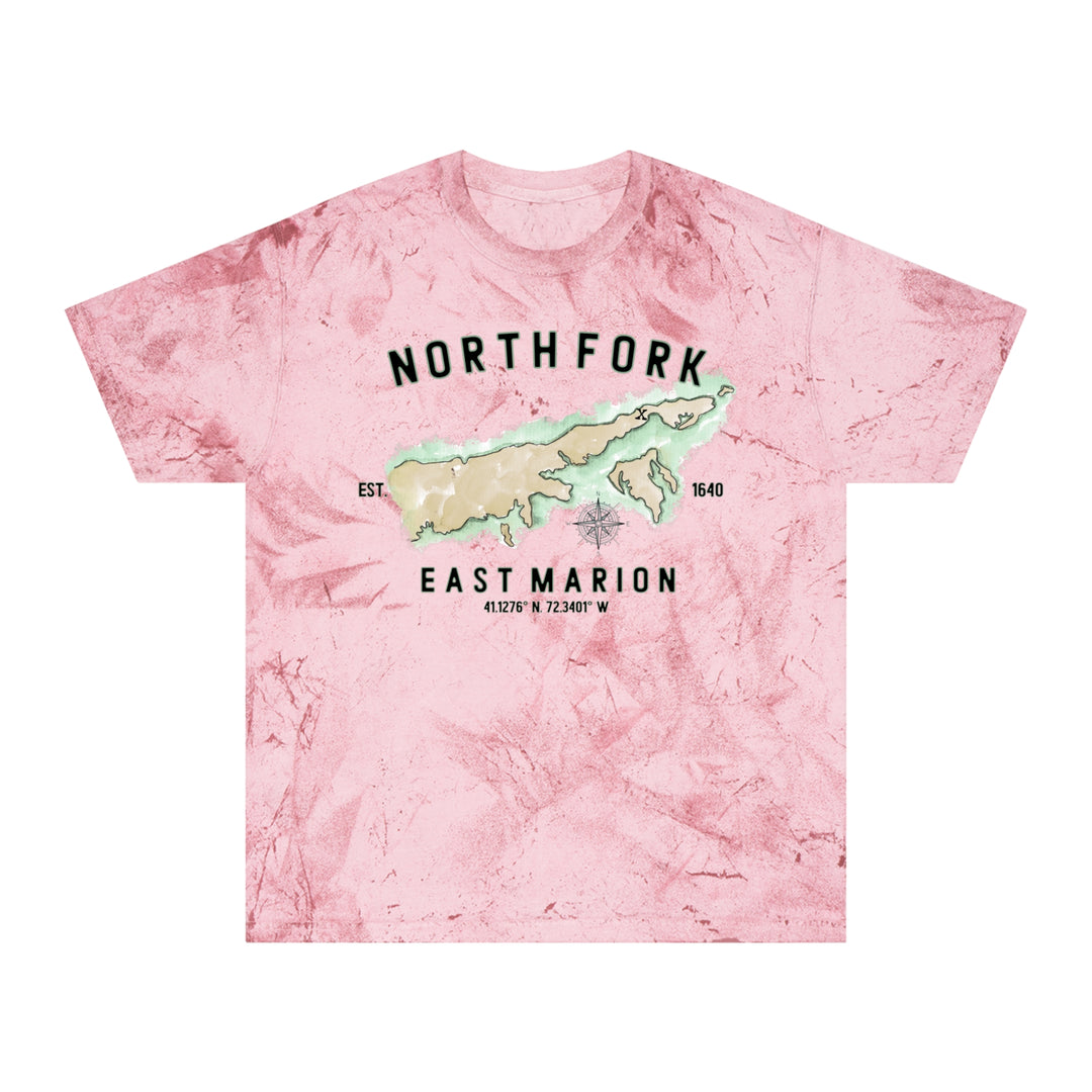 East Marion North Fork Hamlet NOFO Vibes® Comfort Colors® Color Blast T-Shirt