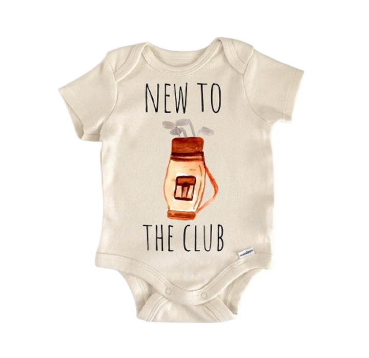 Golf Golfer Sports - Baby Boy Girl Clothes Infant Bodysuit Funny Cute Newborn