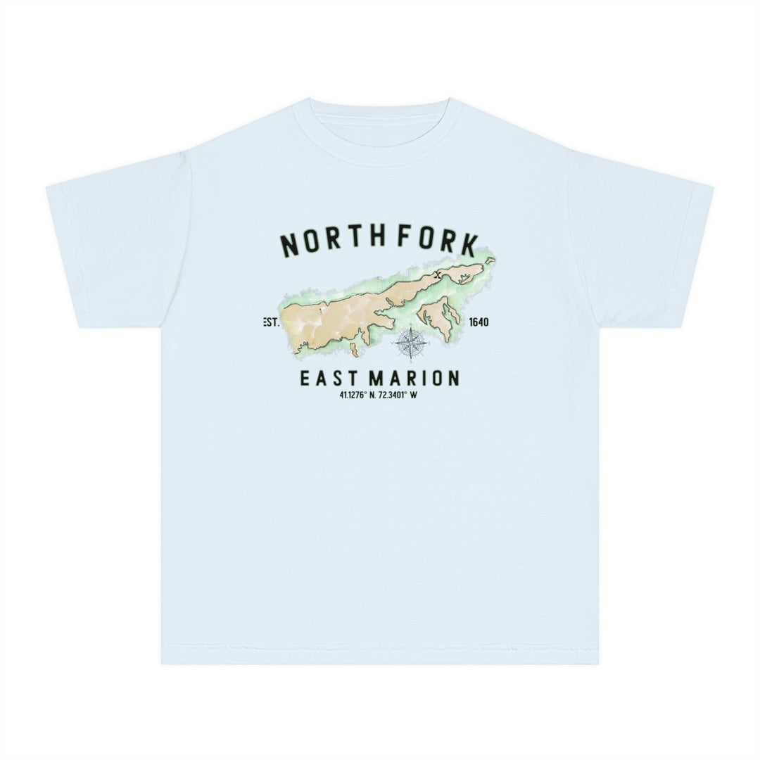 East Marion North Fork Hamlet NOFO VIBES® Youth Midweight Tee