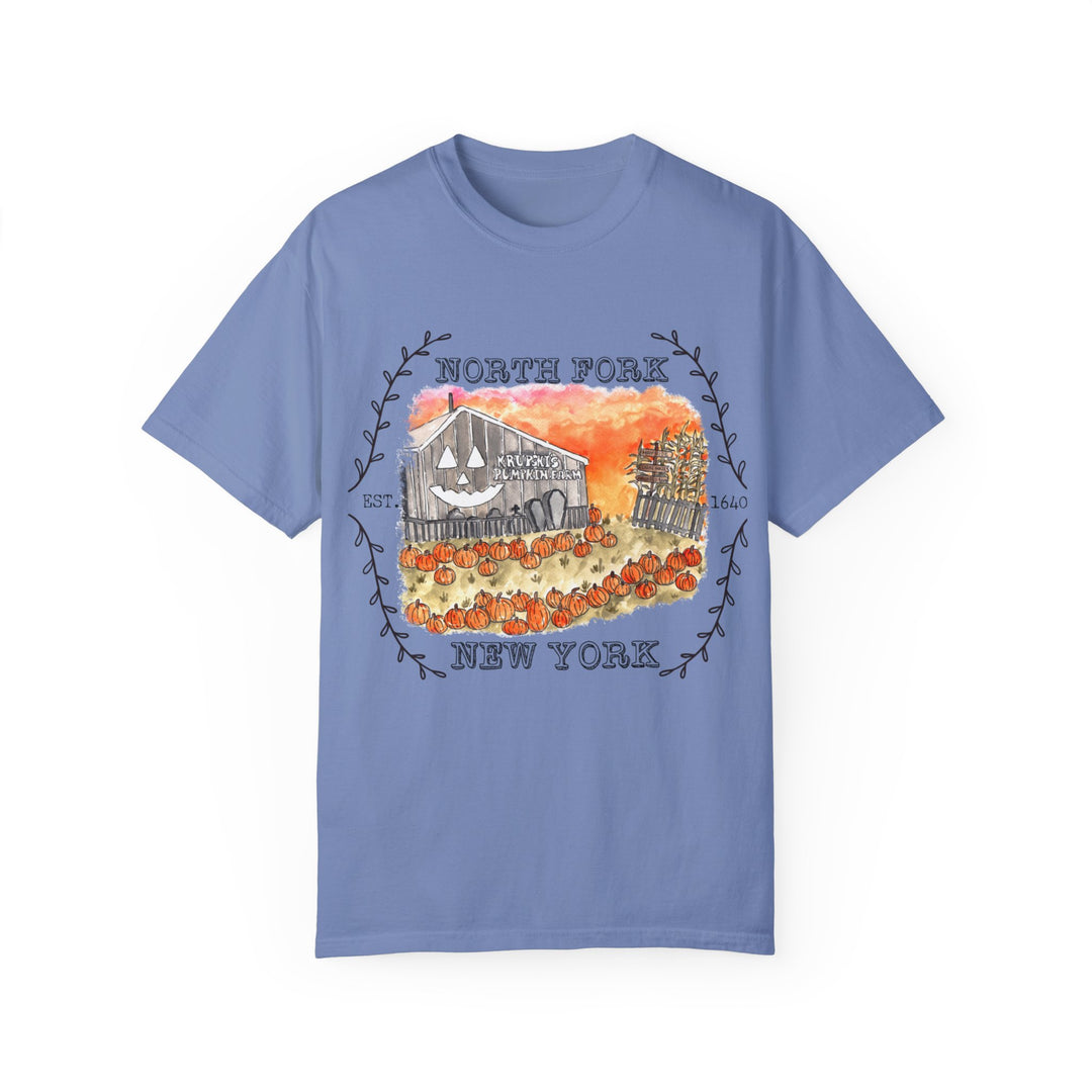 Krupski North Fork Unisex Garment-Dyed T-shirt