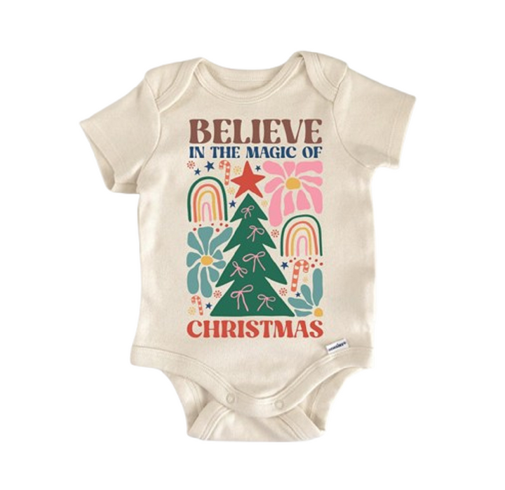 Boho Christmas - Ropa para bebé niño niña Body para bebé Divertido Lindo Recién Nacido 