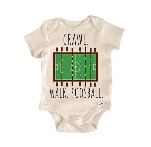 Foosball - Baby Boy Girl Clothes Infant Bodysuit Funny Cute Newborn