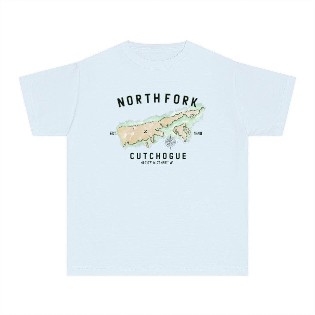 Cutchogue North Fork Hamlet NOFO VIBES® Youth Midweight Tee