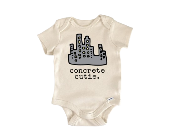 City Metropolitan  - Baby Boy Girl Clothes Infant Bodysuit Funny Cute