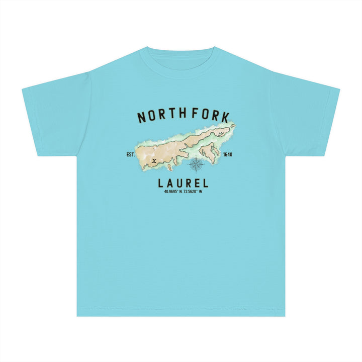 Laurel North Fork Halmet NOFO Vibes® Youth Midweight Tee