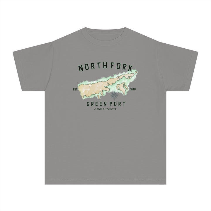 Greenport North Fork Hamlet NOFO VIBES® Youth Midweight Tee