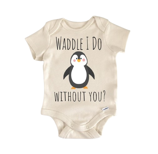 Penguin Bird Animal - Baby Boy Girl Clothes Infant Bodysuit Funny Cute Newborn