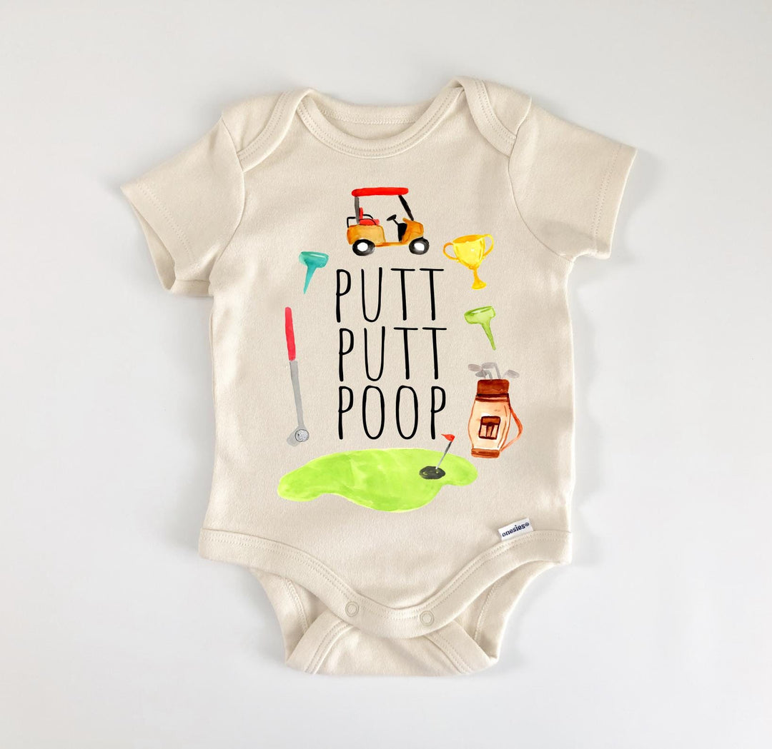 Golf Golfer Sports Golfing - Baby Boy Girl Clothes Infant Bodysuit Funny Cute