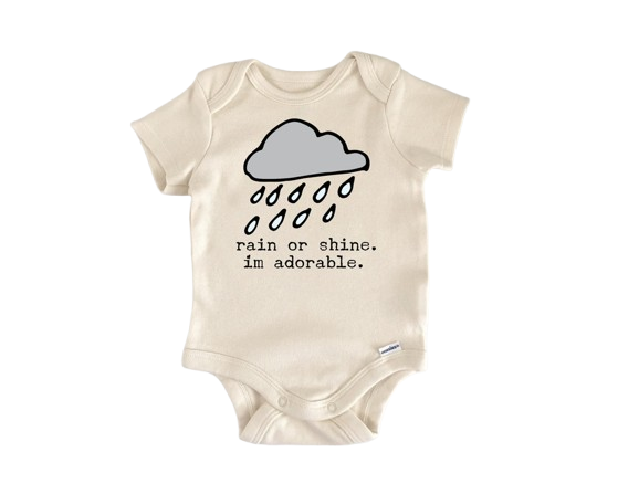 Meteorología del tiempo Hombre del tiempo - Ropa para bebés niño niña Body infantil Divertido Lindo 