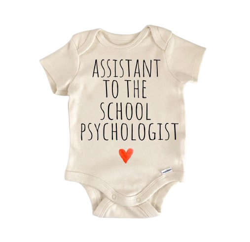 School Psychologist Bcba Psych - Baby Boy Girl Clothes Infant Bodysuit Funny Cute