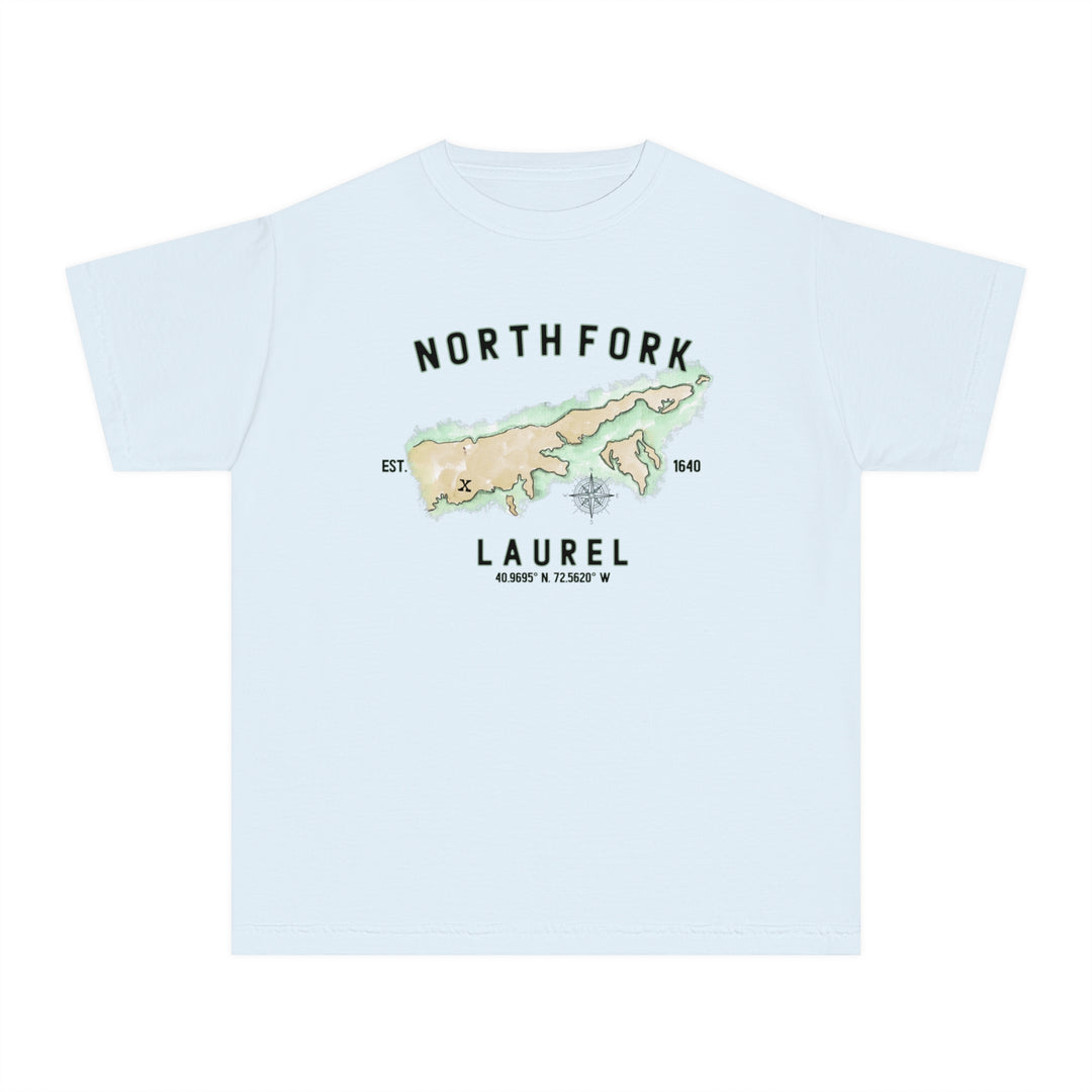 Laurel North Fork Halmet NOFO Vibes® Youth Midweight Tee