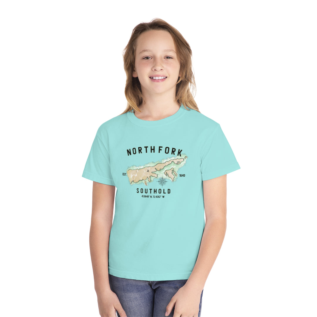 Southold North Fork Hamlet NOFO VIBES® Youth Midweight Tee