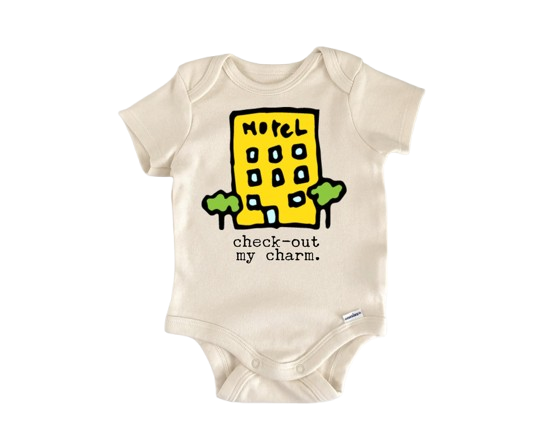 Hotel Hospitality Motel  - Baby Boy Girl Clothes Infant Bodysuit Funny Cute Newborn