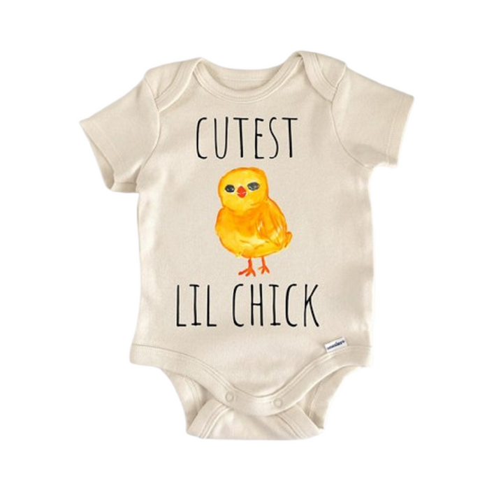 Easter Chick Spring Bunny Rabbit - Baby Boy Girl Clothes Infant Bodysuit Funny Cute