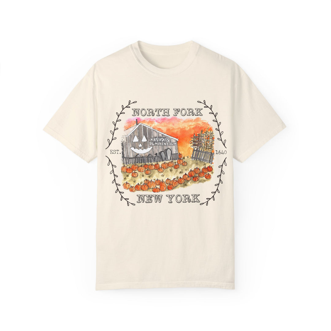 Krupski North Fork Unisex Garment-Dyed T-shirt