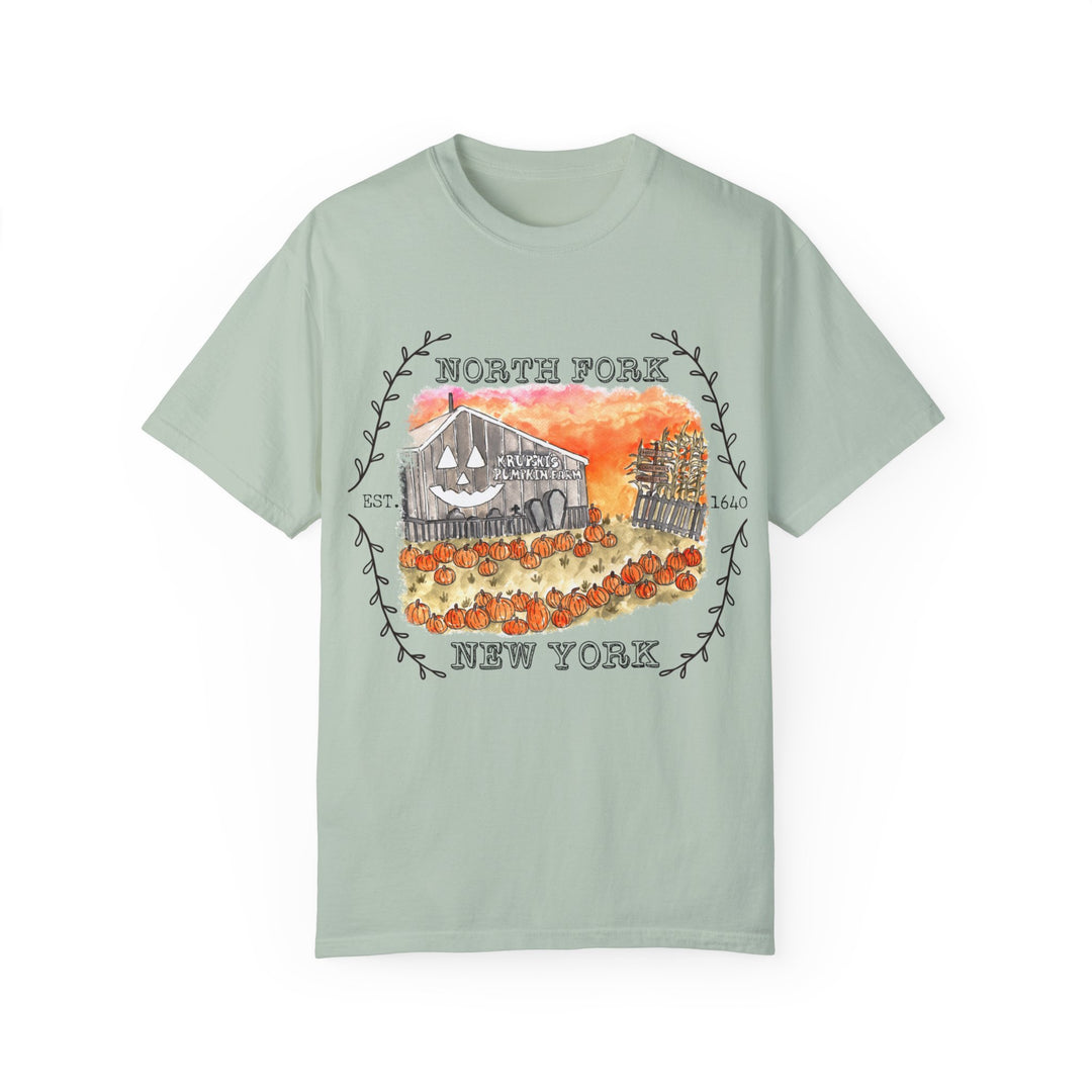 Krupski North Fork Unisex Garment-Dyed T-shirt