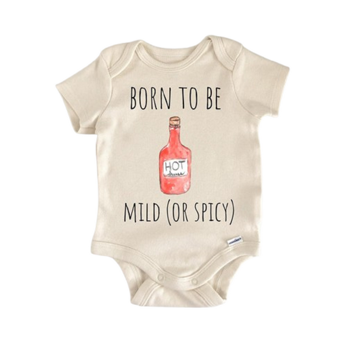 Hot Sauce Spicy - Baby Boy Girl Clothes Infant Bodysuit Funny Cute Newborn