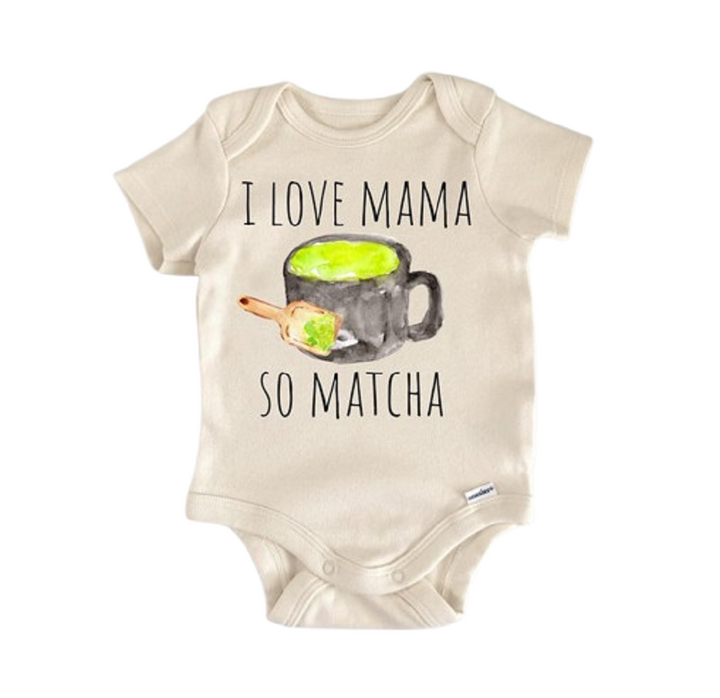 Té Matcha Café Verde - Ropa para Bebé Niño Niña Body Infantil Divertido Lindo Recién Nacido 