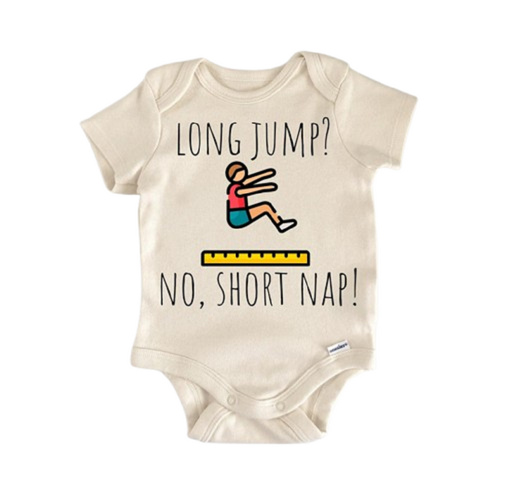 Long Jump Track And Field - Baby Boy Girl Clothes Infant Bodysuit Funny Cute Newborn