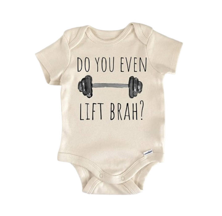 Gym Bodybuilder Workout - Baby Boy Girl Clothes Infant Bodysuit Funny Cute Newborn