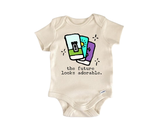 Tarot Witch Psychic - Baby Boy Girl Clothes Infant Bodysuit Funny Cute Newborn