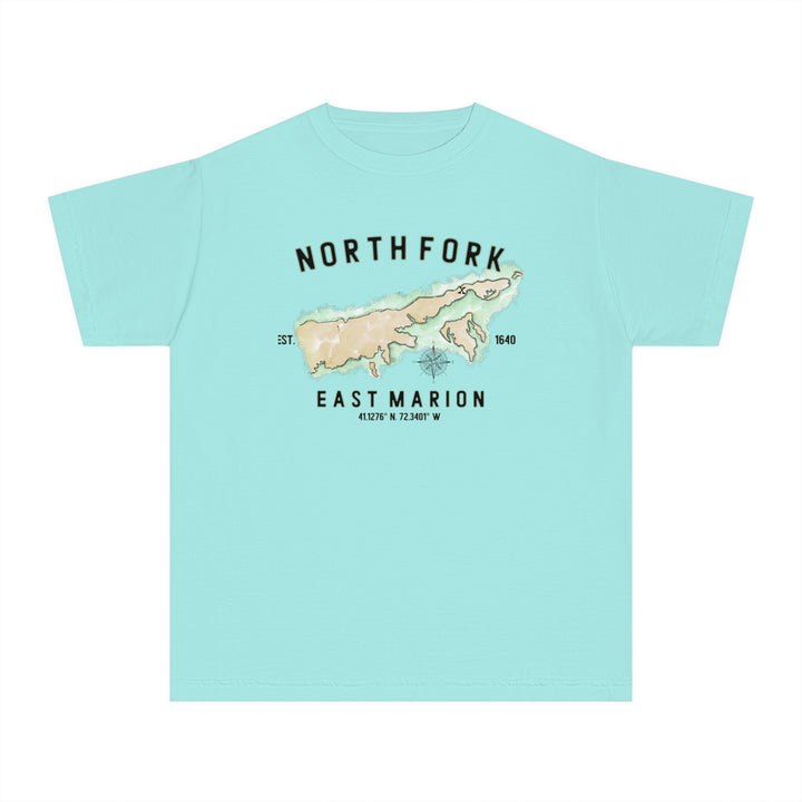 East Marion North Fork Hamlet NOFO VIBES® Youth Midweight Tee