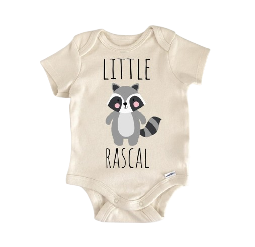 Raccoon Rascal Animal - Baby Boy Girl Clothes Infant Bodysuit Funny Cute Newborn