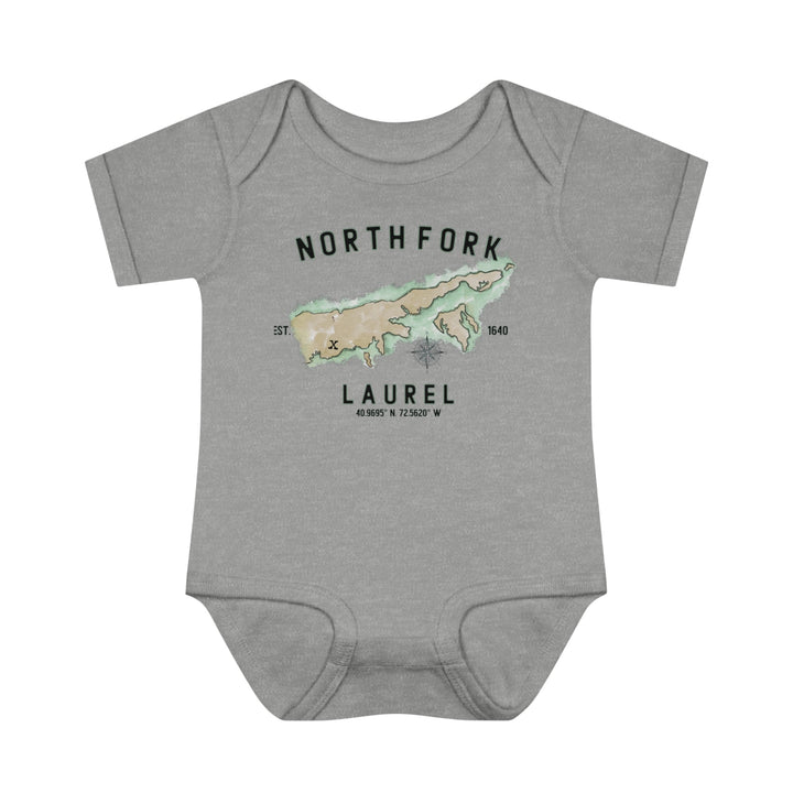 Laurel North Fork Hamlet Nofo Vibes® Infant Baby Rib Bodysuit Onesie