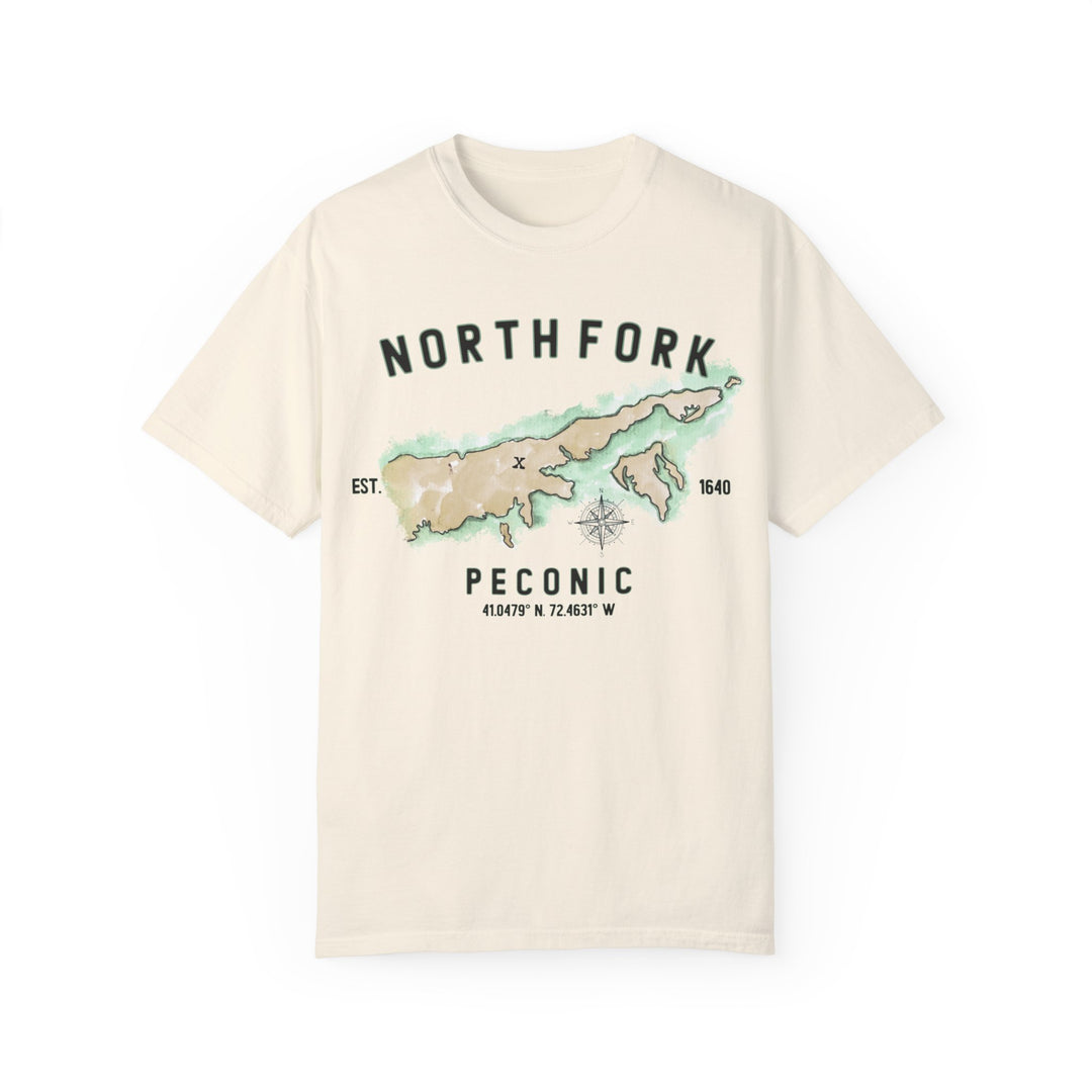 Peconic North Fork Hamlet NOFO VIBES® Garment-Dyed T-Shirt