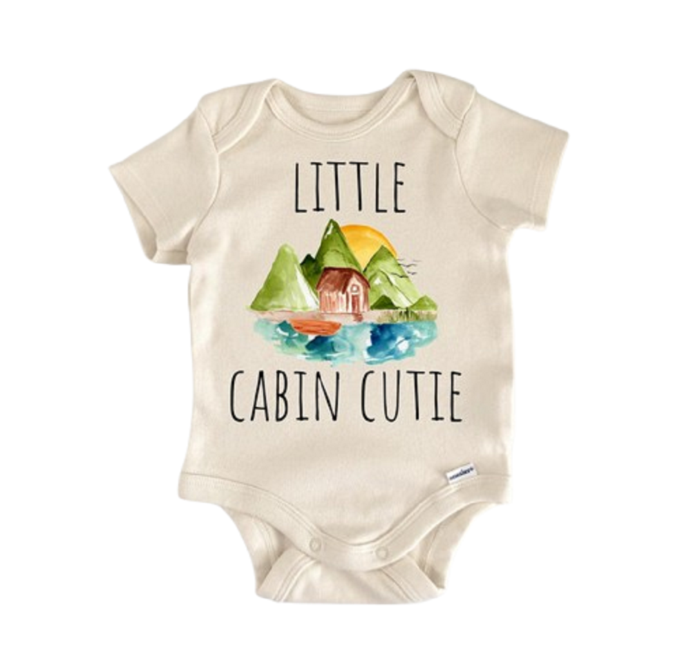 Lake Life Crew Cabin - Baby Boy Girl Clothes Infant Bodysuit Funny Cute Newborn