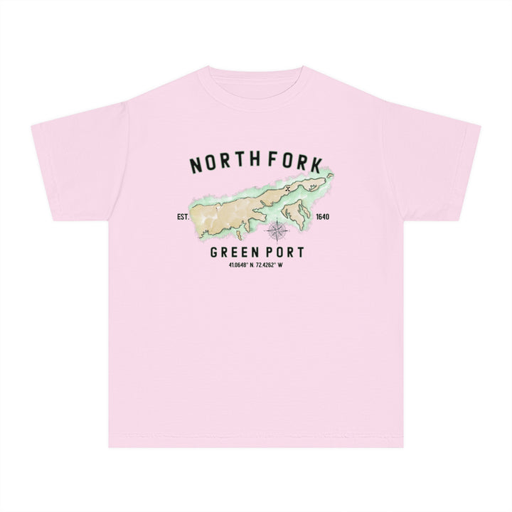 Greenport North Fork Hamlet NOFO VIBES® Youth Midweight Tee