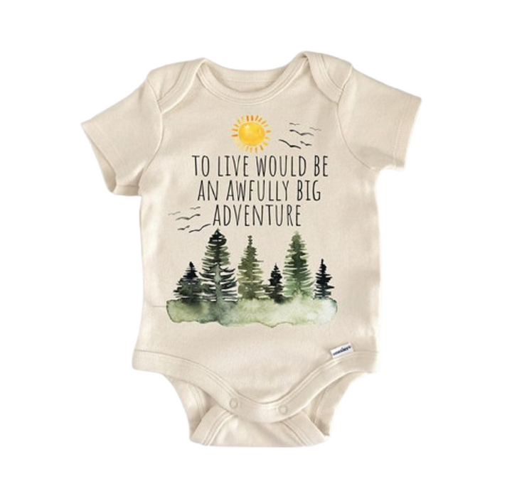 Aventura Bosque Bosque - Ropa para bebé niño niña Body infantil Divertido Lindo Recién Nacido 