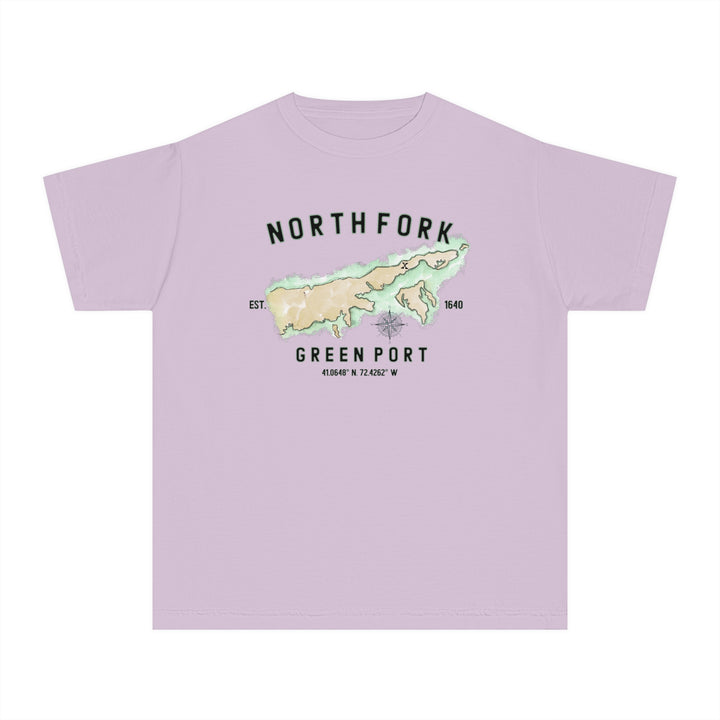 Greenport North Fork Hamlet NOFO VIBES® Youth Midweight Tee