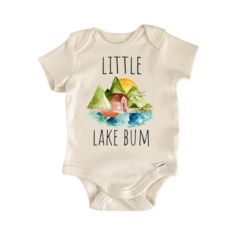 Lake Life Crew Cabin - Baby Boy Girl Clothes Infant Bodysuit Funny Cute Newborn