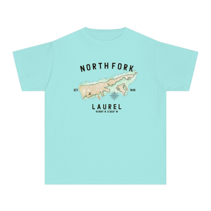 Laurel North Fork Halmet NOFO Vibes® Youth Midweight Tee