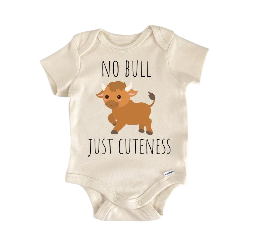 Bull Herd Rodeo Cow - Baby Boy Girl Clothes Infant Bodysuit Funny Cute Newborn