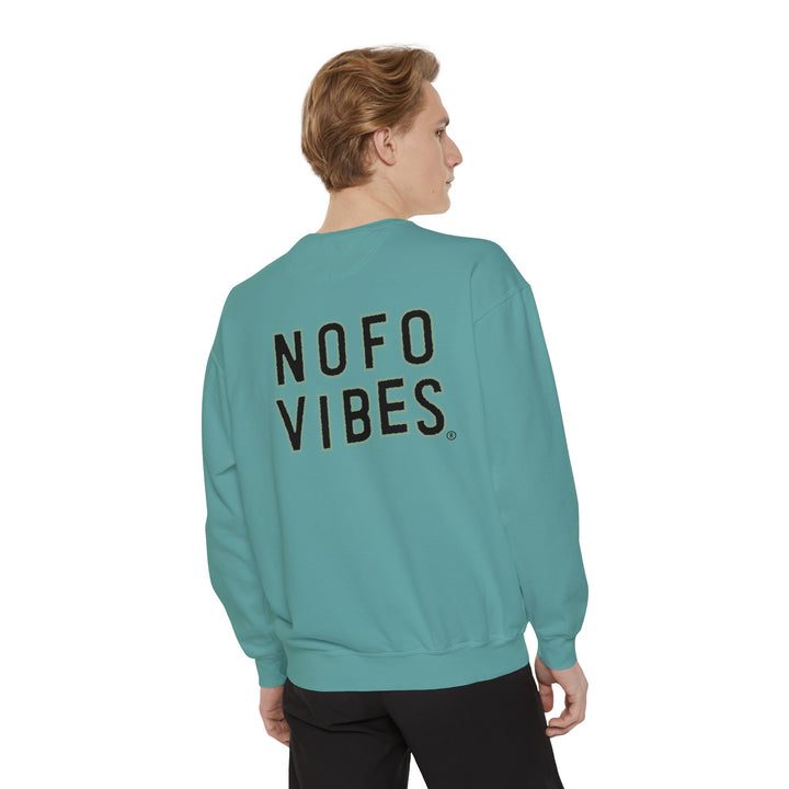 Laurel North Fork Hamlet NOFO VIBES® Unisex Garment-Dyed Sweatshirt