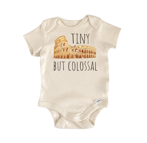 Colosseum Rome Italy - Baby Boy Girl Clothes Infant Bodysuit Funny Cute Newborn