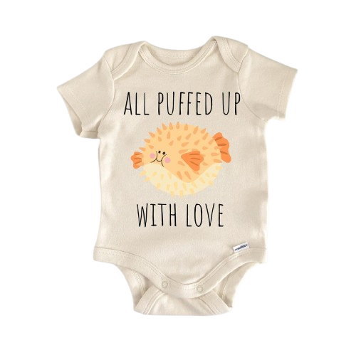 Blowfish Pufferfish Tropical - Baby Boy Girl Clothes Infant Bodysuit Funny Cute Newborn