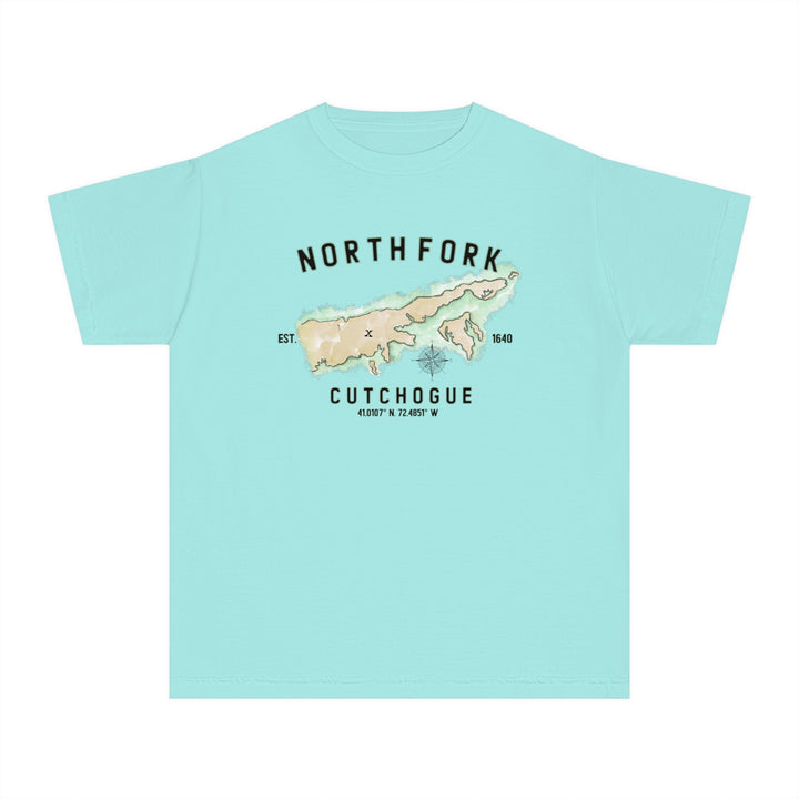 Cutchogue North Fork Hamlet NOFO VIBES® Youth Midweight Tee